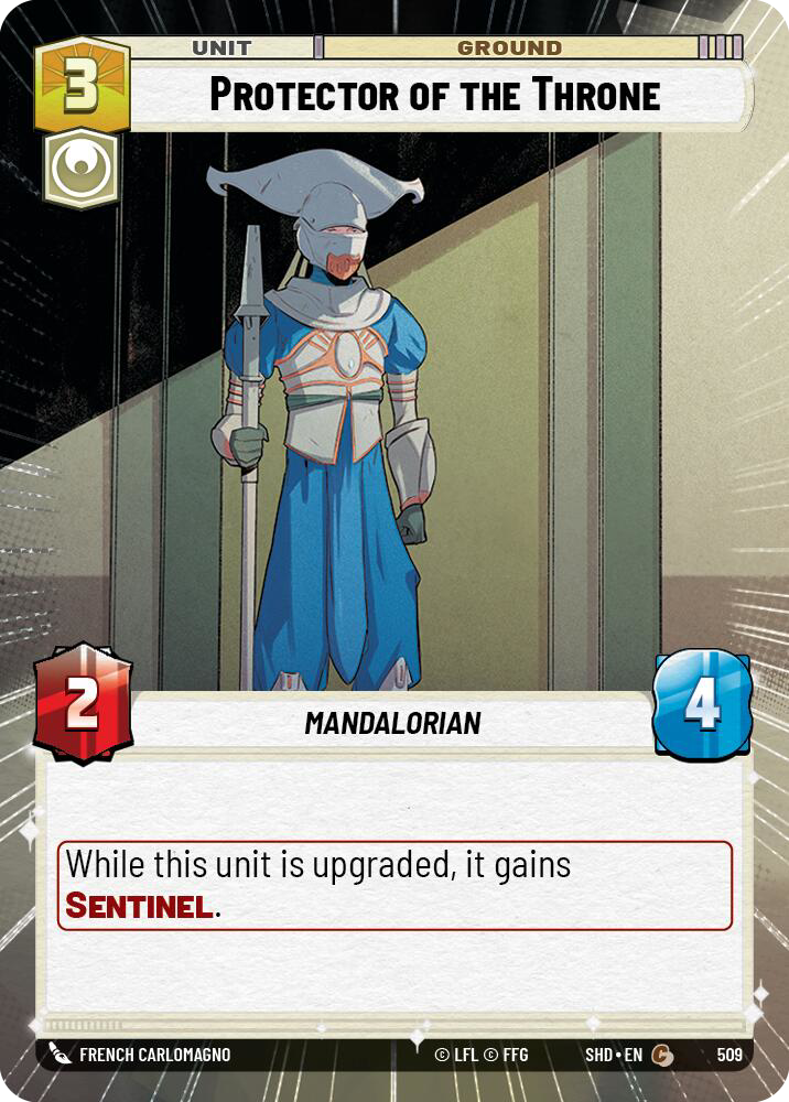 Protector of the Throne - Hyperspace Foil