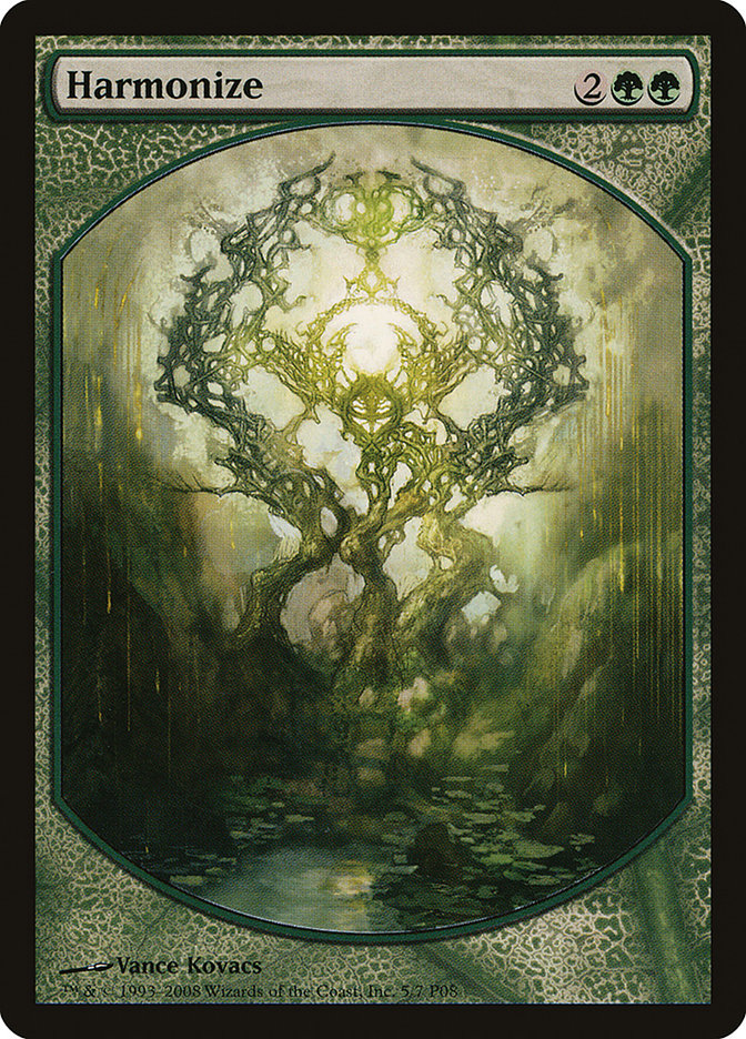 Harmonize, Magic Player Rewards 2008 Card Art