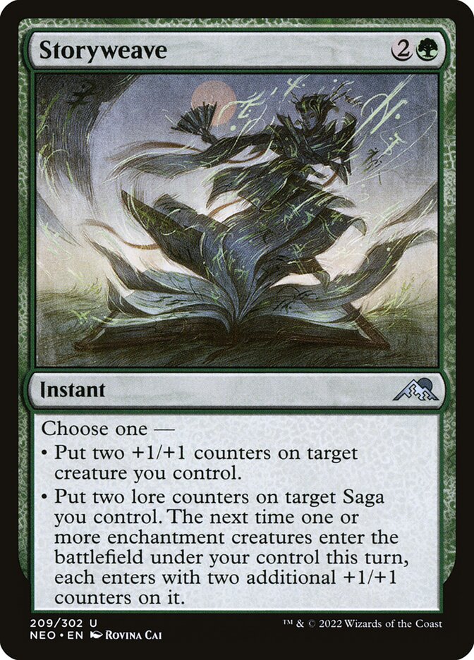Storyweave, Kamigawa: neon dynasty Card Art
