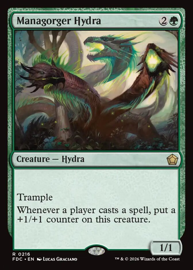 Managorger Hydra, Foundations Commander Card Art