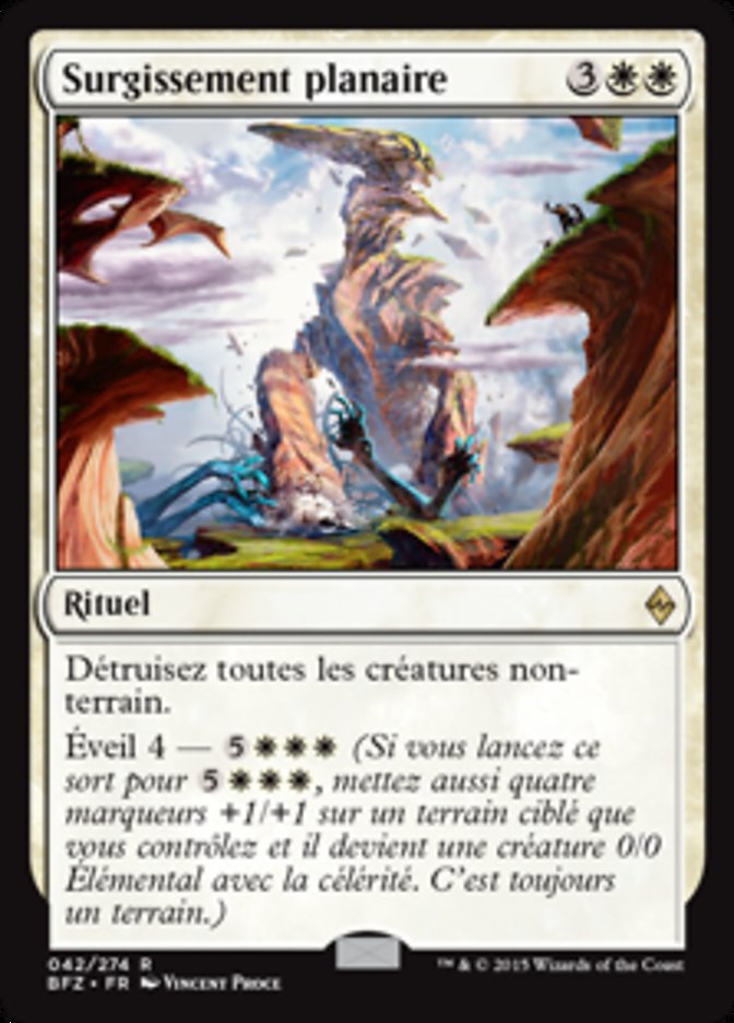 Planar Outburst, Battle For Zendikar Card Art