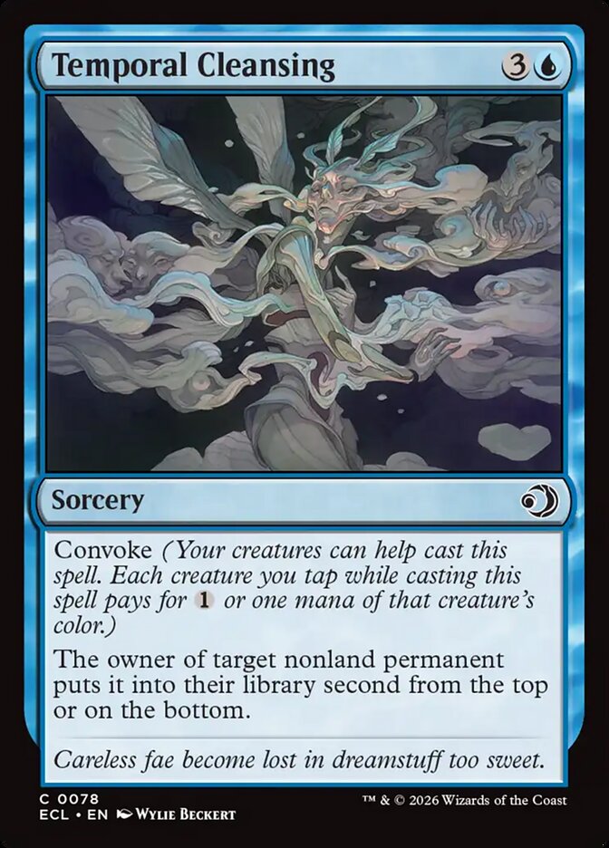Temporal Cleansing, Lorwyn Eclipsed Card Art