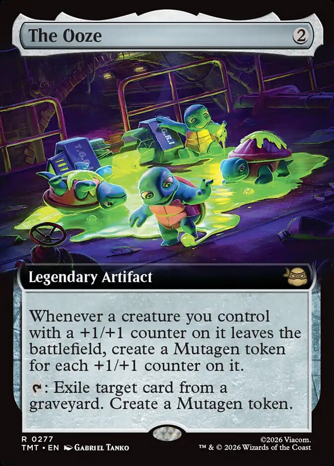 The Ooze, Teenage Mutant Ninja Turtles Card Art