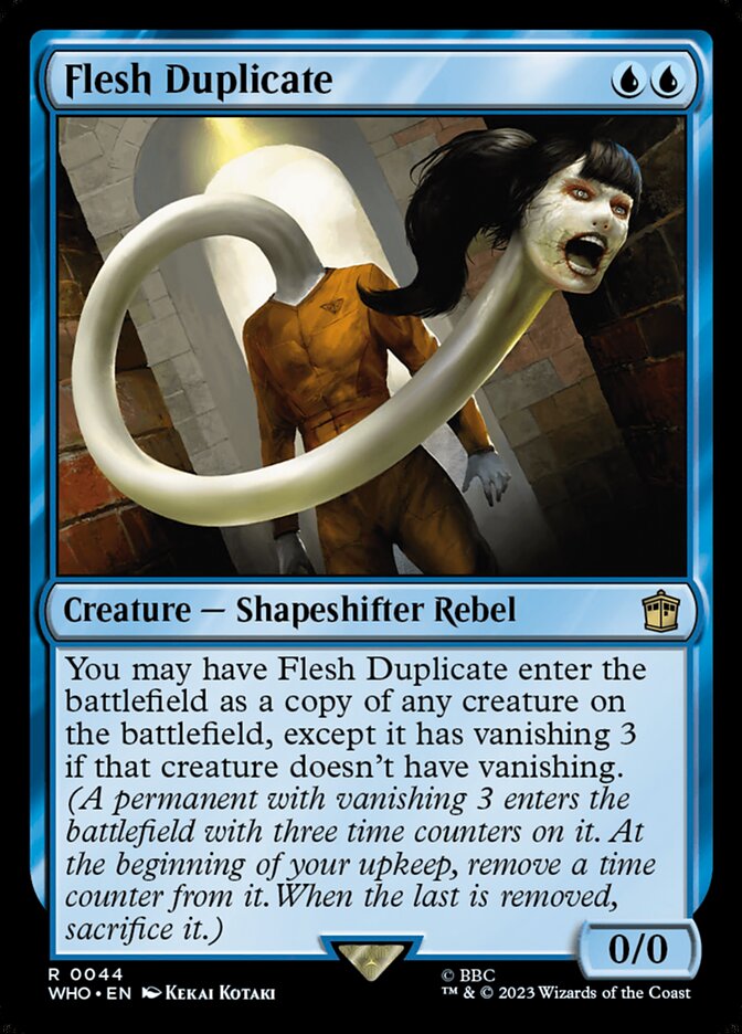 Flesh Duplicate, Doctor Who Card Art