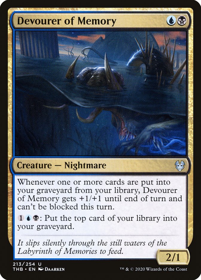 Devourer of Memory, Theros beyond death Card Art