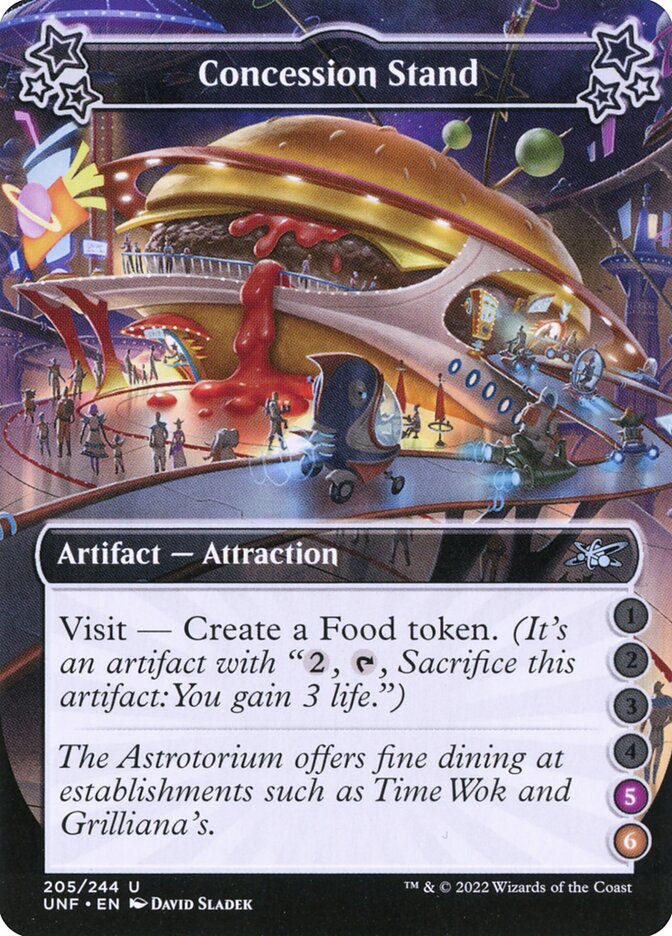 Concession Stand, Unfinity Card Art