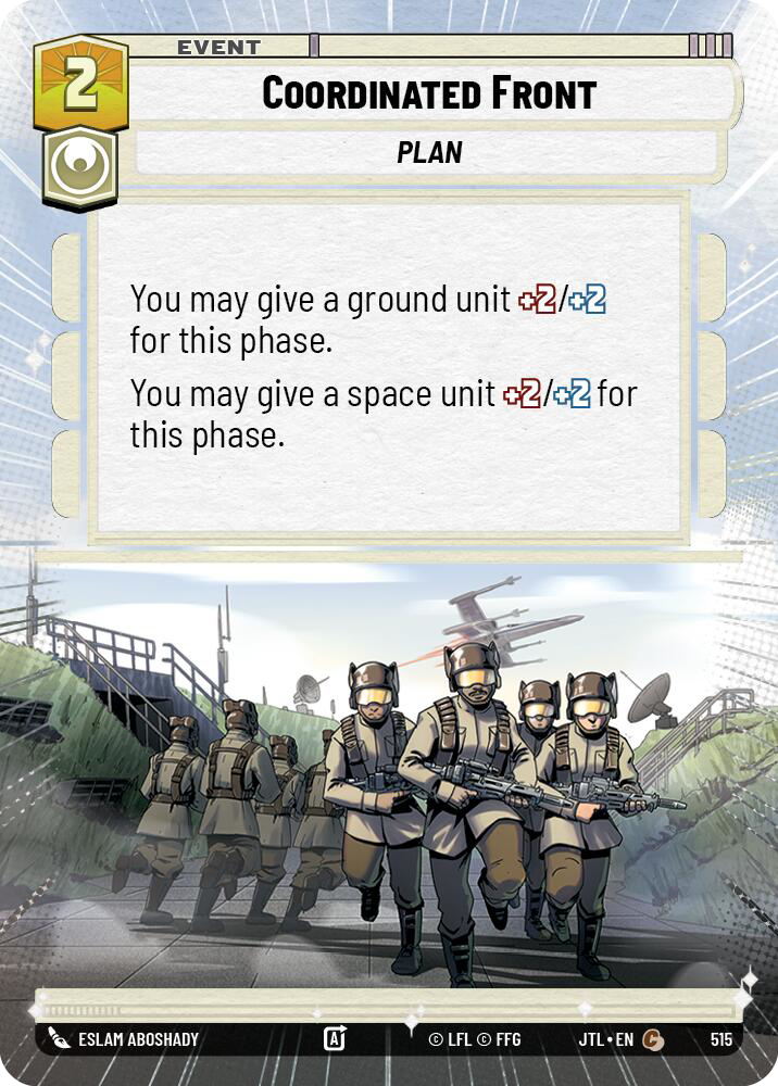 Coordinated Front, Jump to Lightspeed Card Art