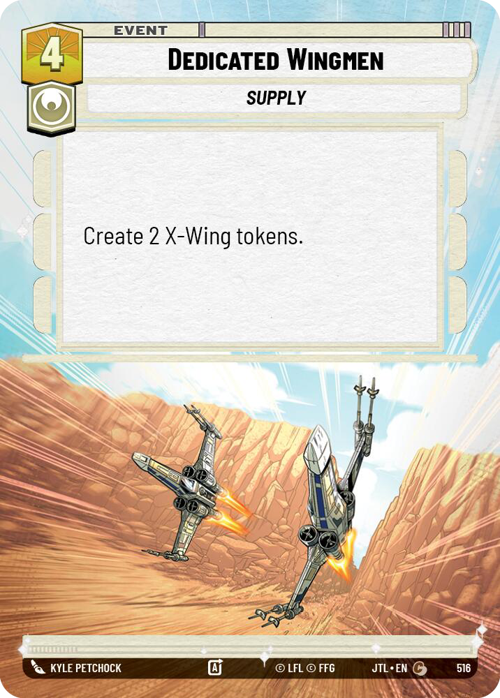 Dedicated Wingmen, Jump to Lightspeed Card Art