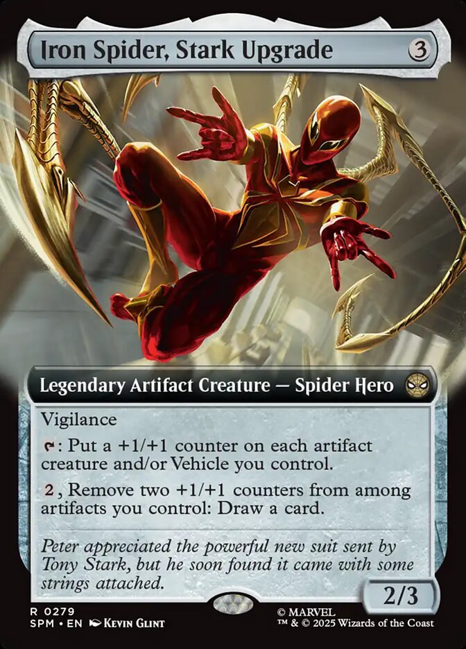 Iron Spider, Stark Upgrade, Marvel'S Spider-Man Card Art