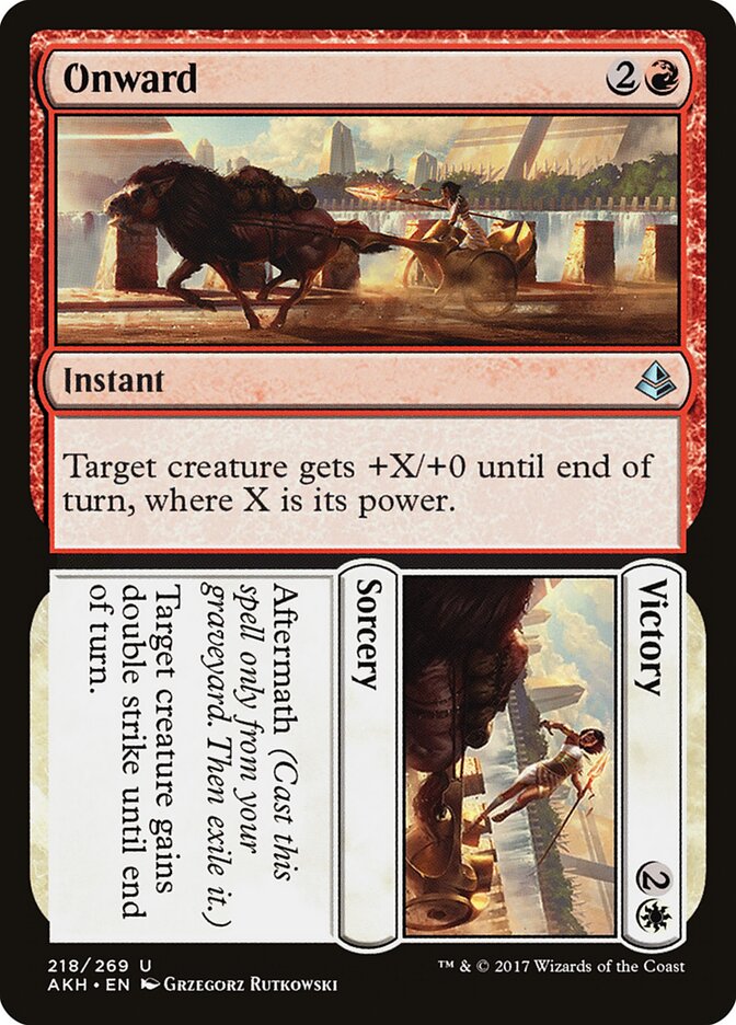 Onward // Victory, Amonkhet Card Art