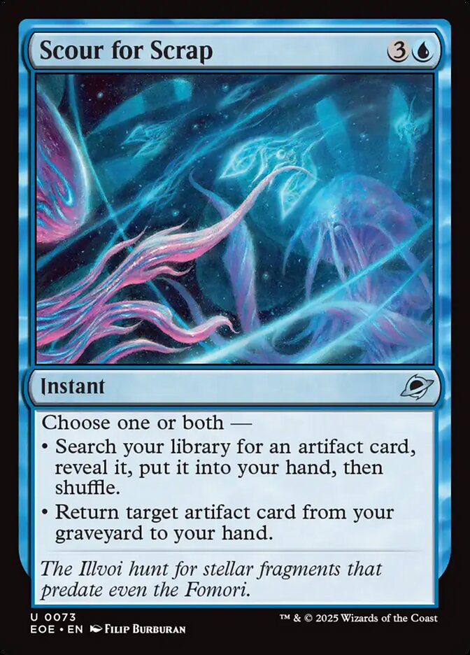 Scour for Scrap, Edge Of Eternities Card Art