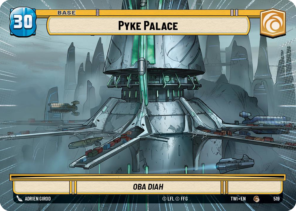 Pyke Palace, Twilight of the Republic Card Art