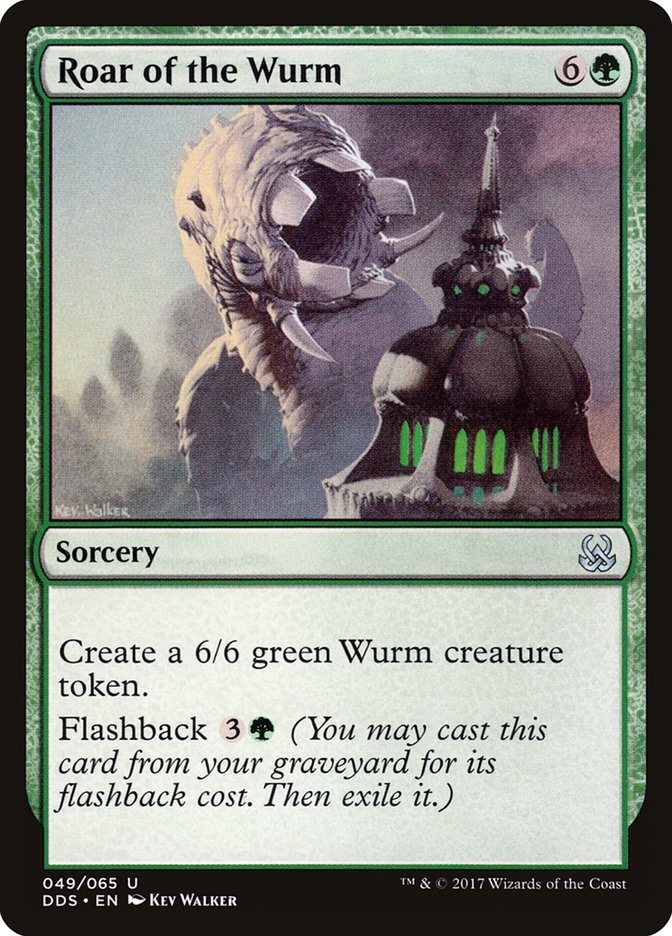Roar of the Wurm, Duel Decks: Mind Vs. Might Card Art