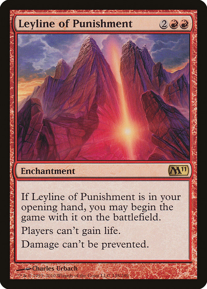 Leyline of Punishment, Magic 2011 Card Art