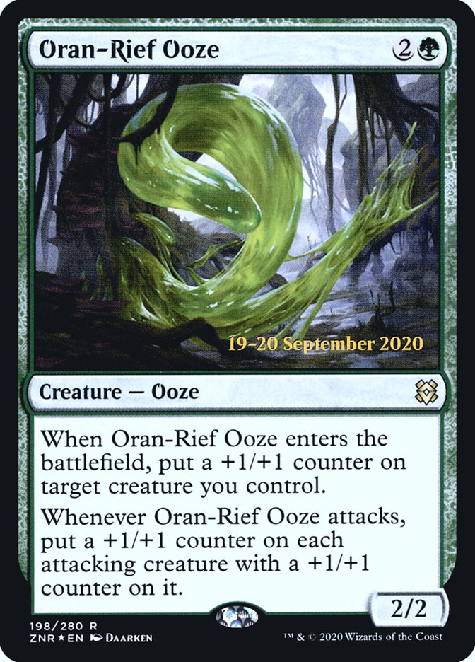 Oran-Rief Ooze, Zendikar Rising Promos Card Art