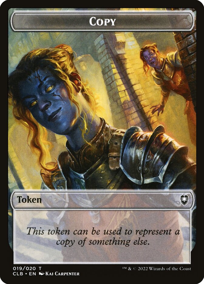 Copy, Battle For Baldur'S Gate Tokens Card Art