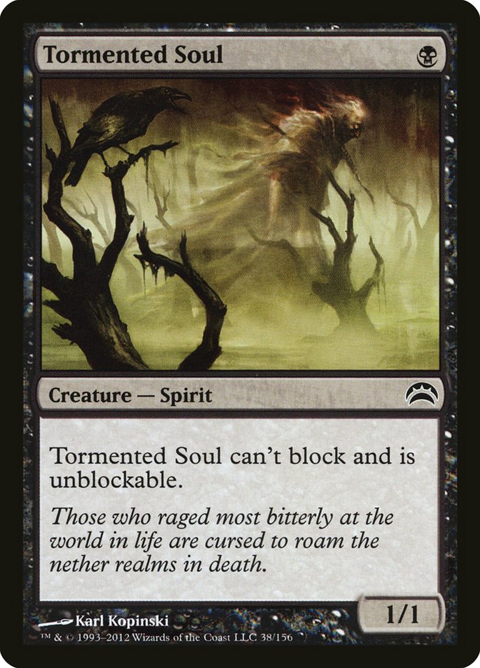 Tormented Soul, Planechase 2012 Card Art