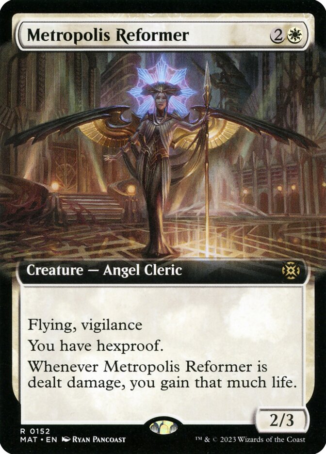 Metropolis Reformer, March Of The Machine: The Aftermath Card Art