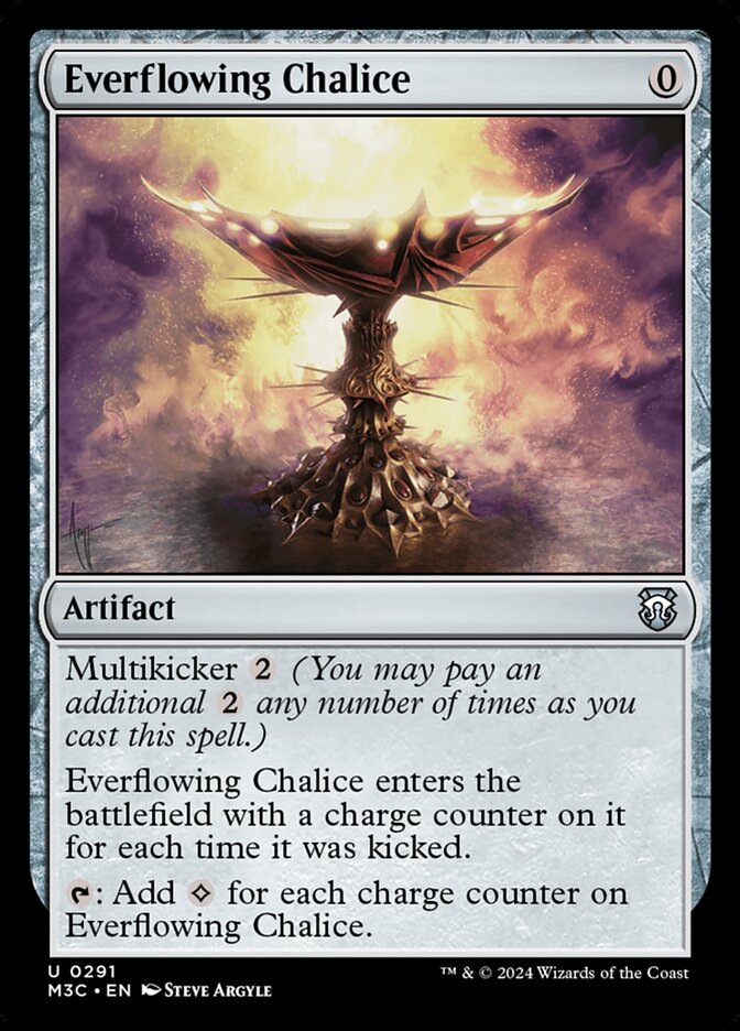 Everflowing Chalice, Modern Horizons 3 Commander Card Art