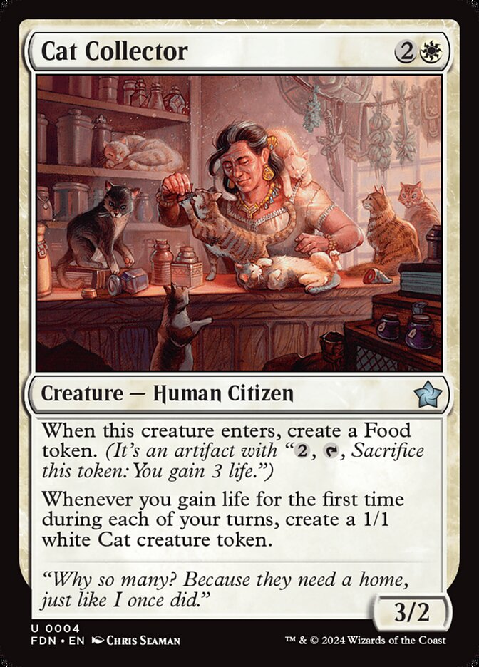 Cat Collector - Foil