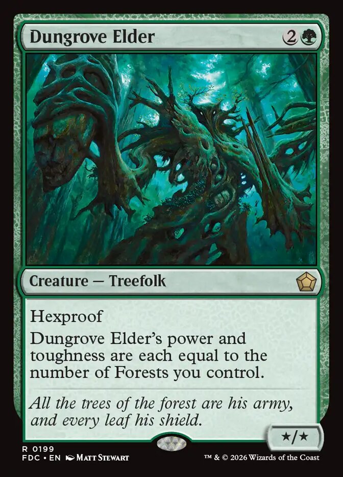 Dungrove Elder, Foundations Commander Card Art