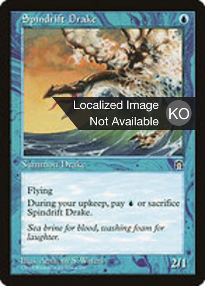 Spindrift Drake, Stronghold Card Art