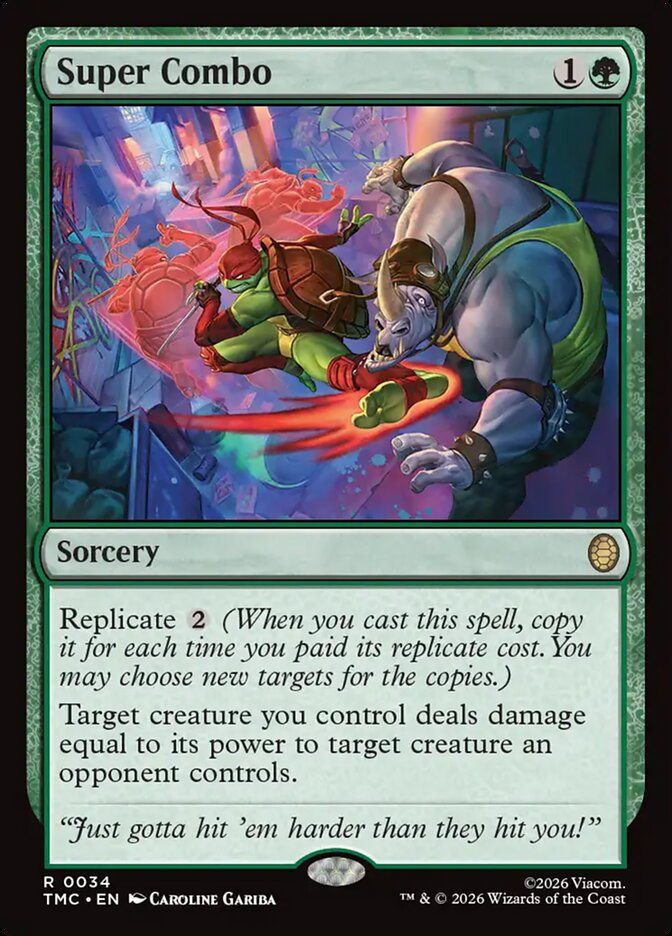 Super Combo, Teenage Mutant Ninja Turtles Eternal Card Art