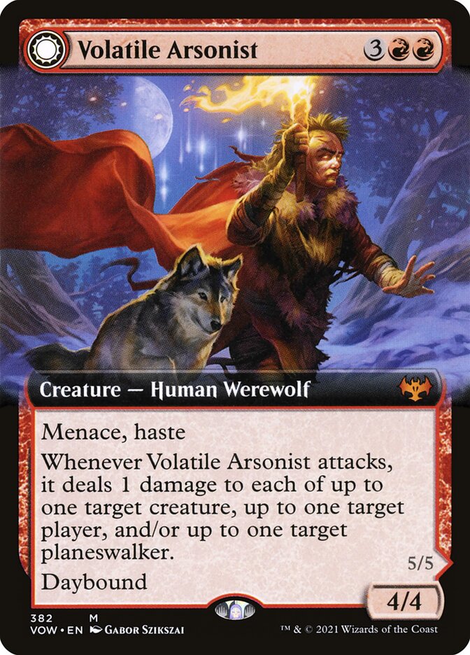 Volatile Arsonist // Dire-Strain Anarchist - Foil