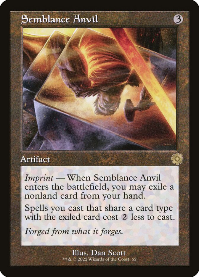 Semblance Anvil, The Brothers' War Retro Artifacts Card Art
