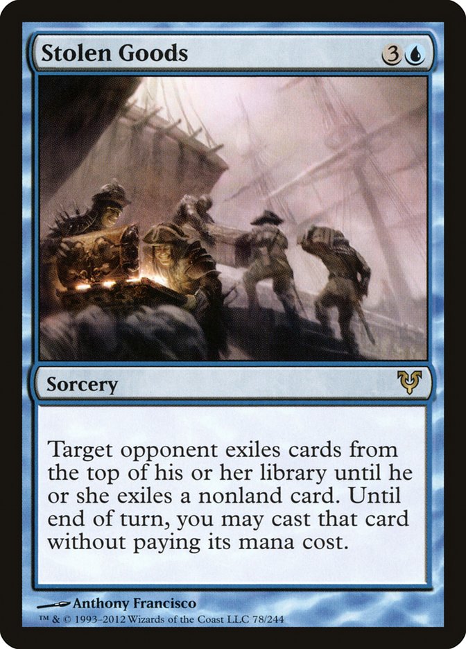 Stolen Goods, Avacyn restored Card Art