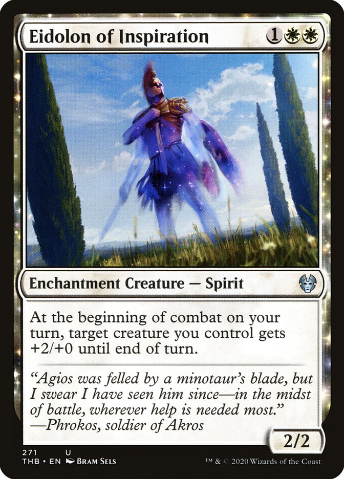 Eidolon of Inspiration, Theros beyond death Card Art