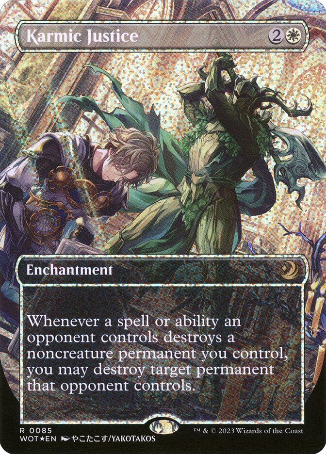 Karmic Justice, Wilds of eldraine: enchanting tales Card Art