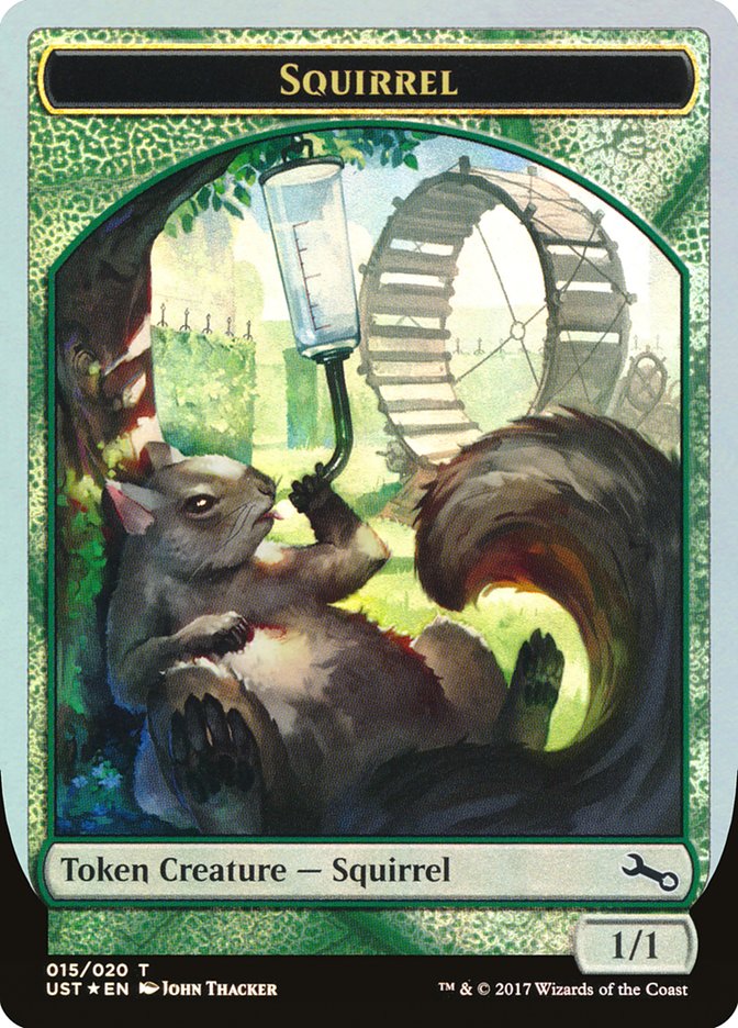 Squirrel, Unstable Tokens Card Art