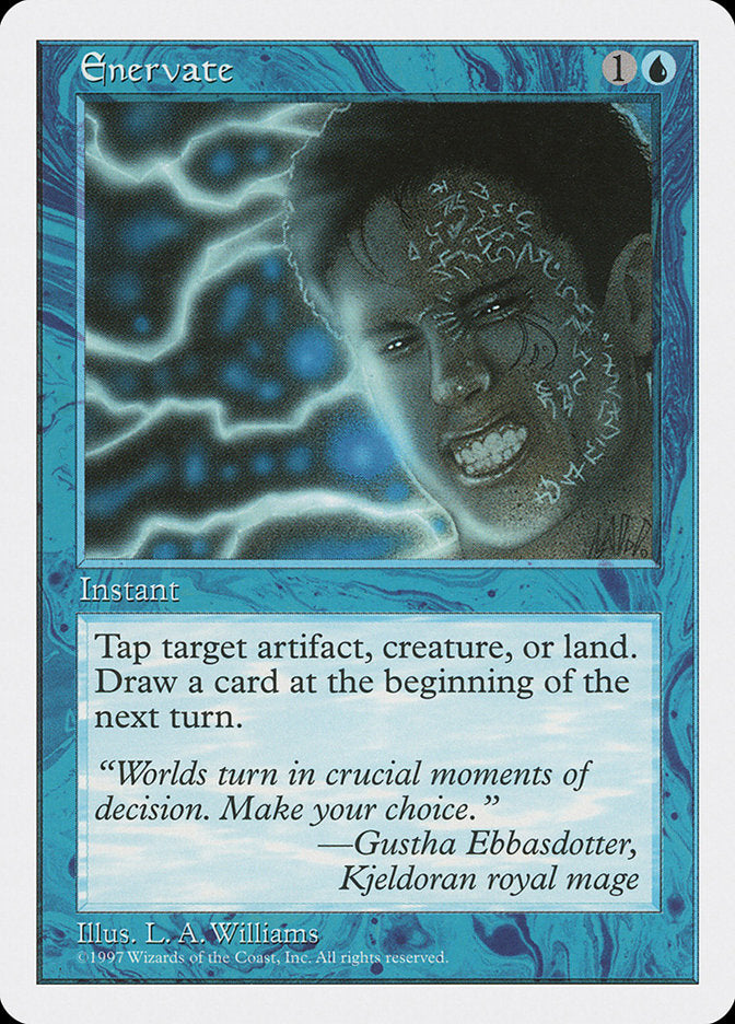 Enervate, Fifth edition Card Art