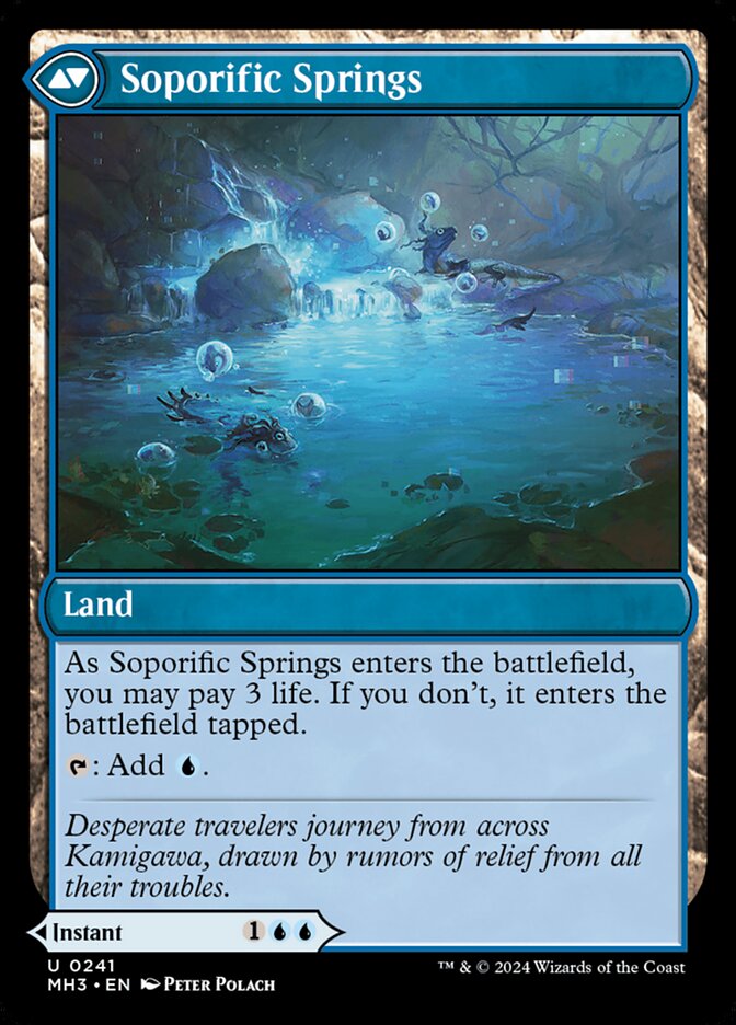 Sink into Stupor // Soporific Springs - Foil