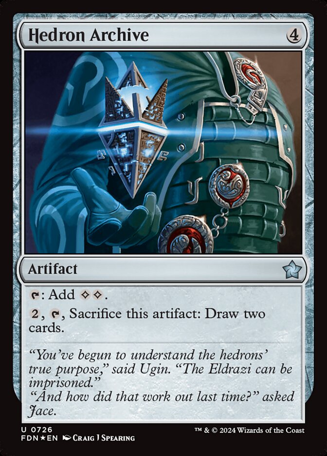 Hedron Archive, Foundations Card Art