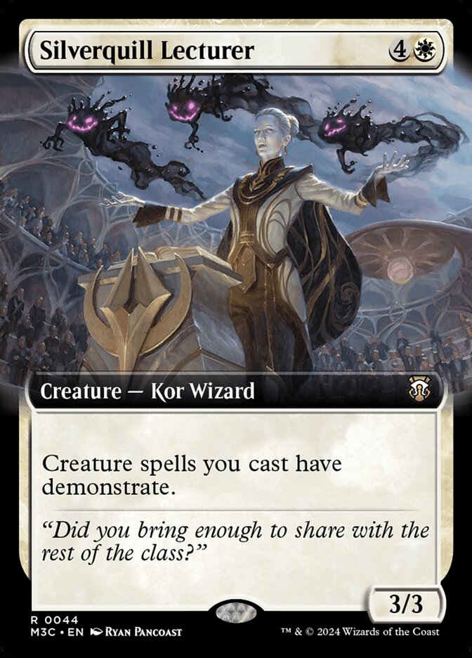 Silverquill Lecturer, Modern horizons 3 commander Card Art