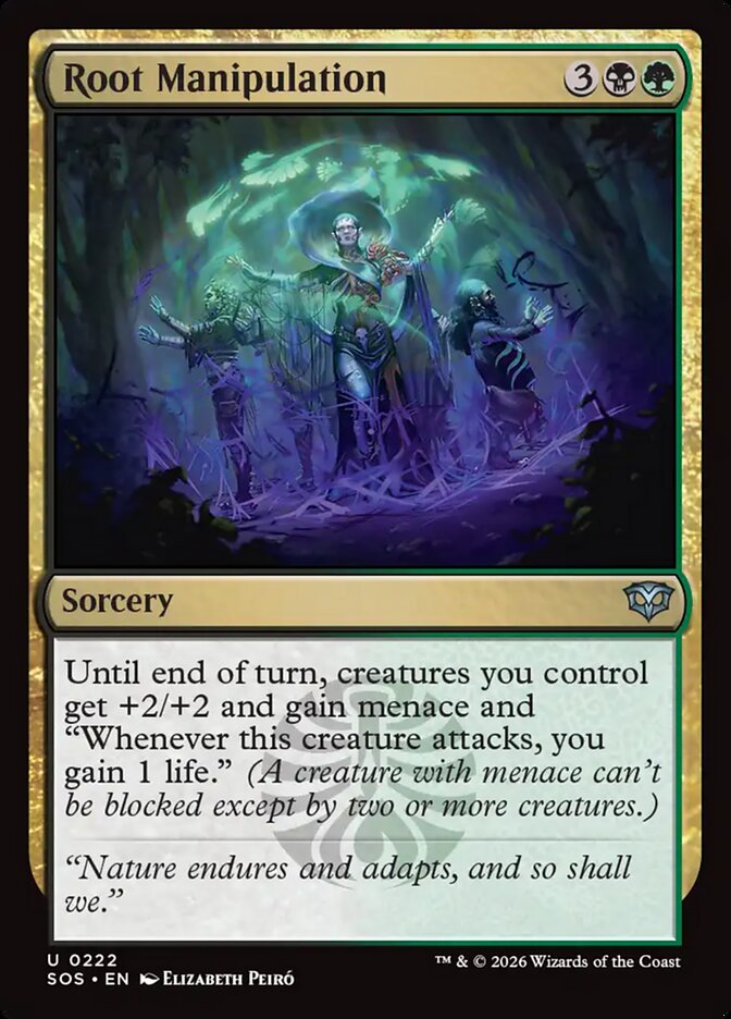 Root Manipulation, Secrets Of Strixhaven Card Art
