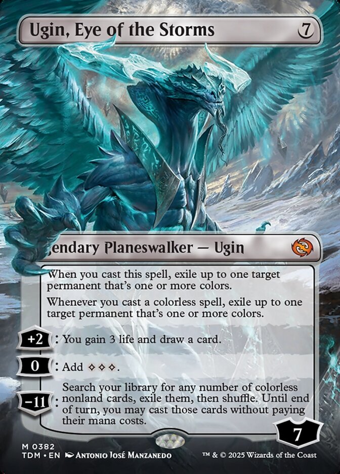 Ugin, Eye of the Storms, Tarkir: dragonstorm Card Art