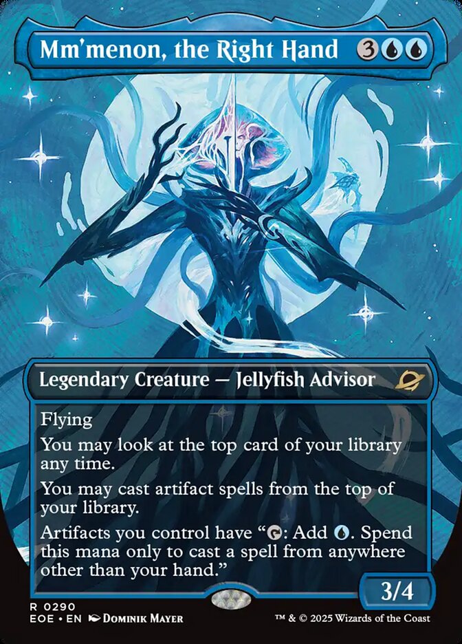 Mm'menon, the Right Hand, Edge Of Eternities Card Art