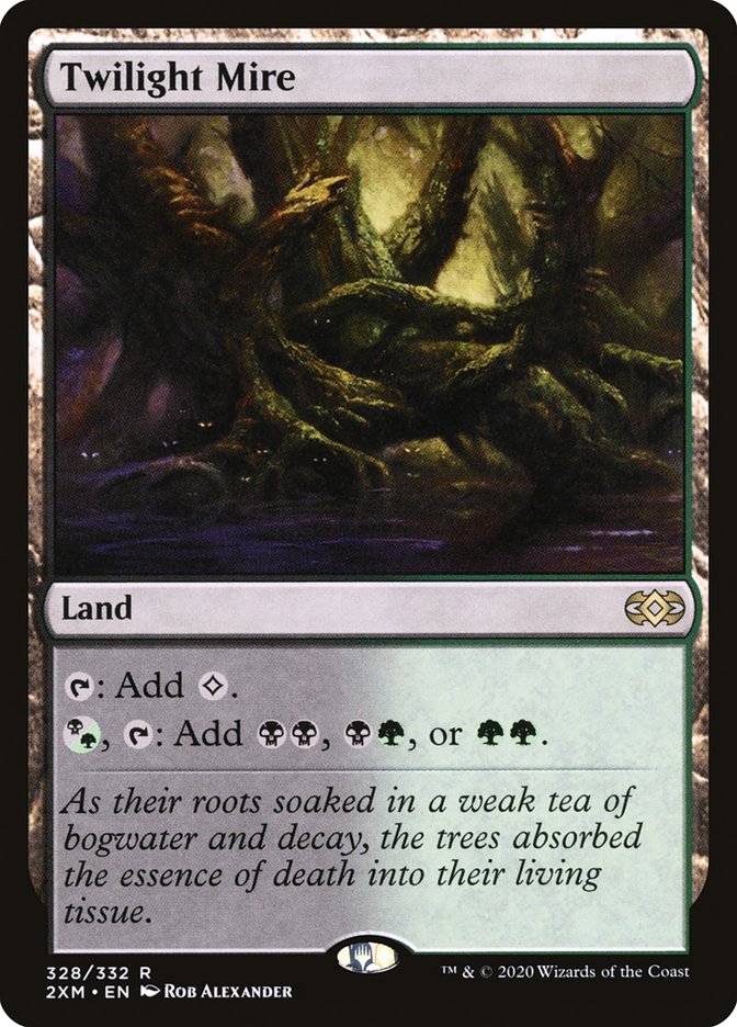 Twilight Mire, Double masters Card Art