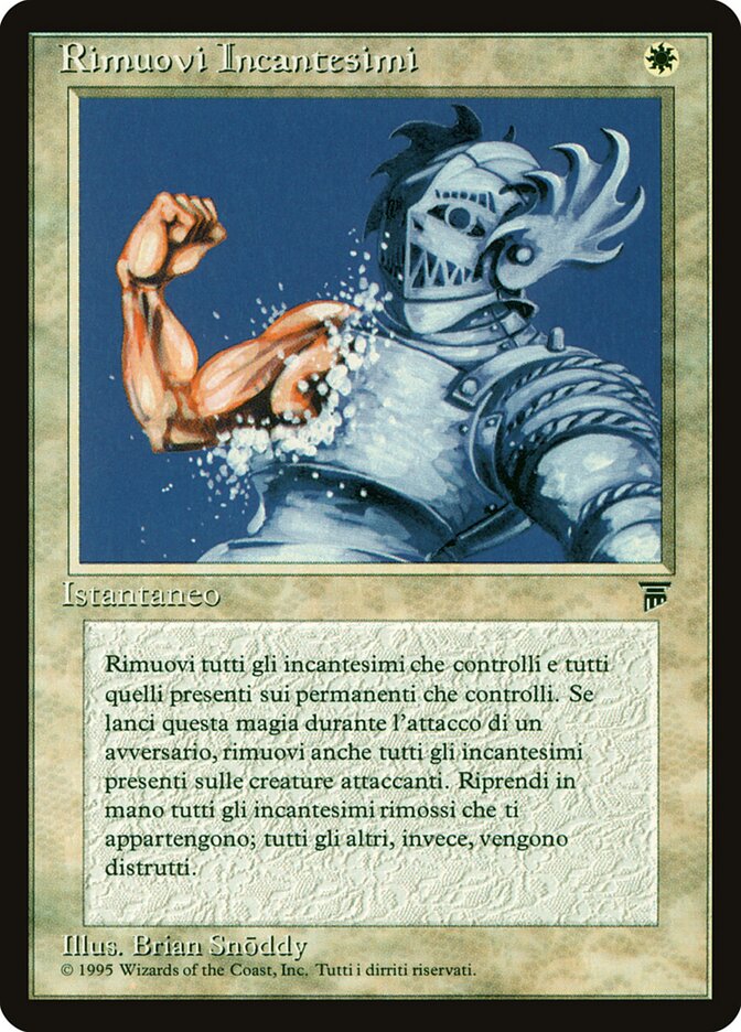 Remove Enchantments, Legends Card Art