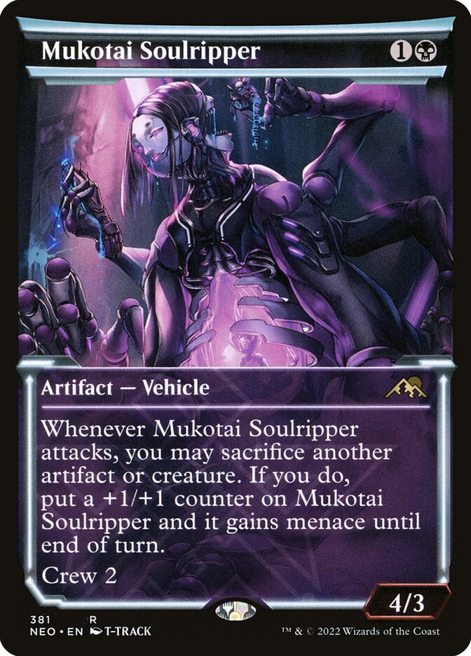 Mukotai Soulripper, Kamigawa: neon dynasty Card Art