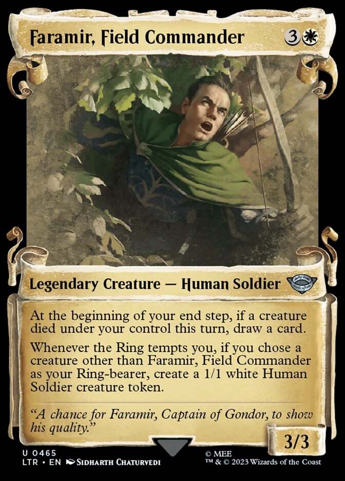 Faramir, Field Commander, The lord of the rings: tales of middle-earth Card Art