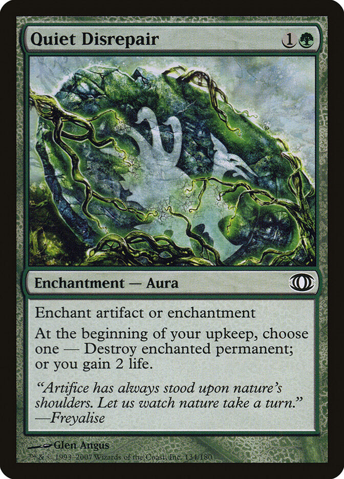 Quiet Disrepair, Future Sight Card Art