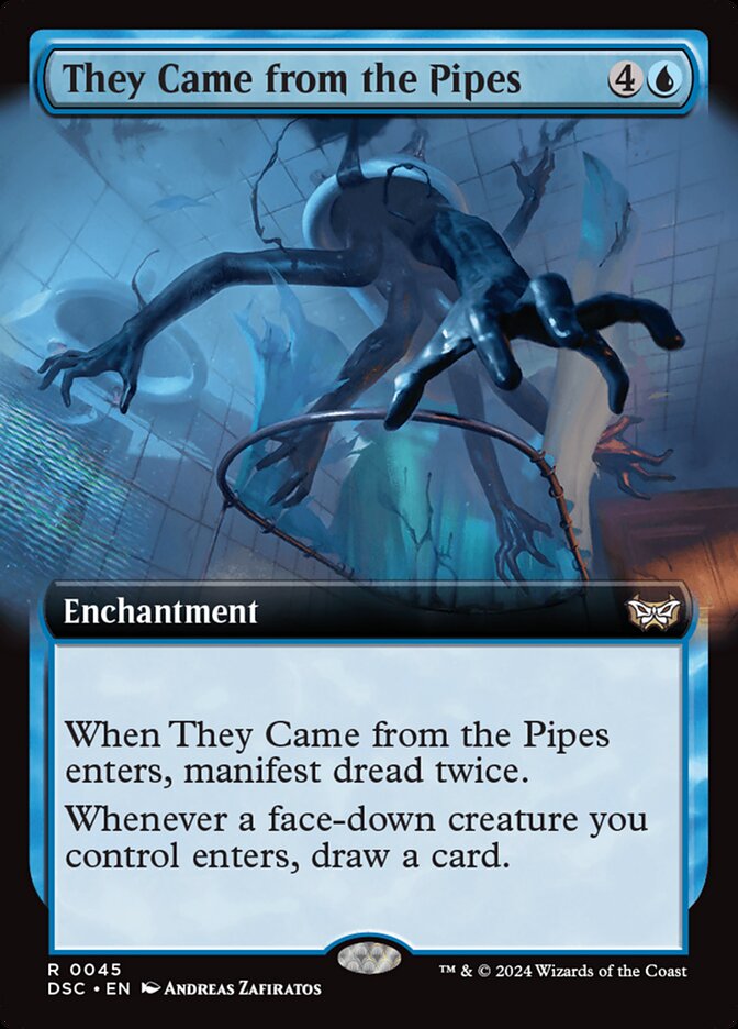 They Came from the Pipes, Duskmourn: House Of Horror Commander Card Art