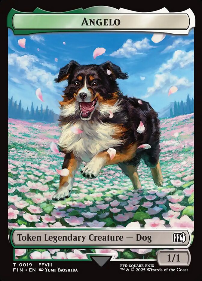 Angelo, Final fantasy tokens Card Art