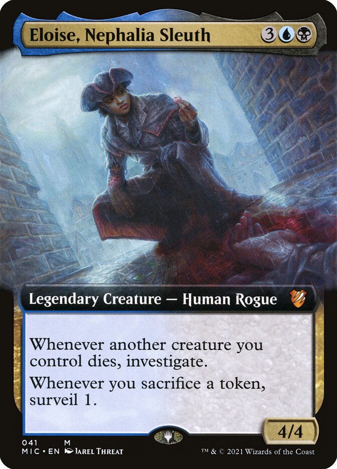 Eloise, Nephalia Sleuth, Midnight Hunt Commander Card Art