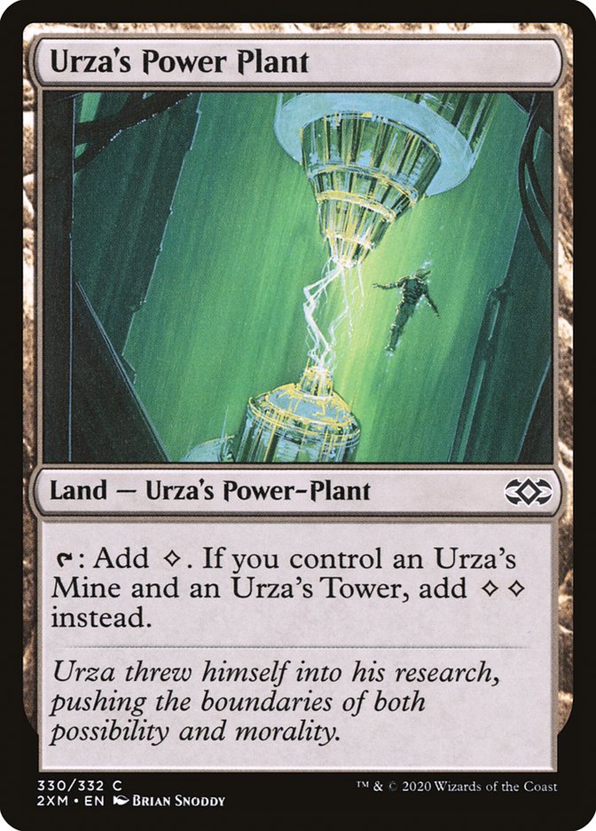Urza's Power Plant, Double masters Card Art