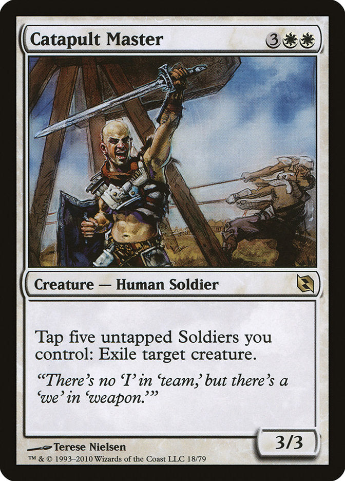 Catapult Master, Duel Decks: Elspeth Vs. Tezzeret Card Art